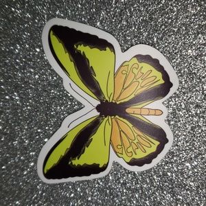 NATURE WATERPOOF Sticker Butterfly
